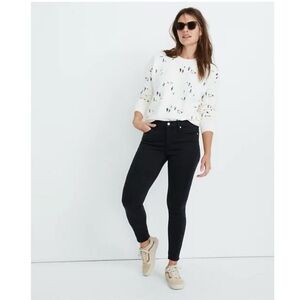 Madewell 9" Mid-Rise Skinny Jean in Black - size 31